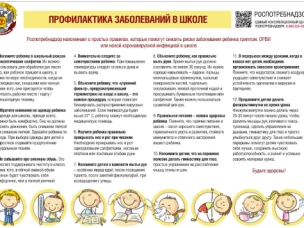 Профилактика заболеваний в школе